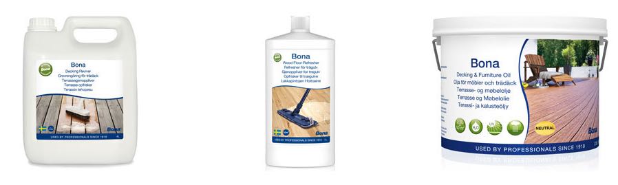 Bona productos de mantenimiento