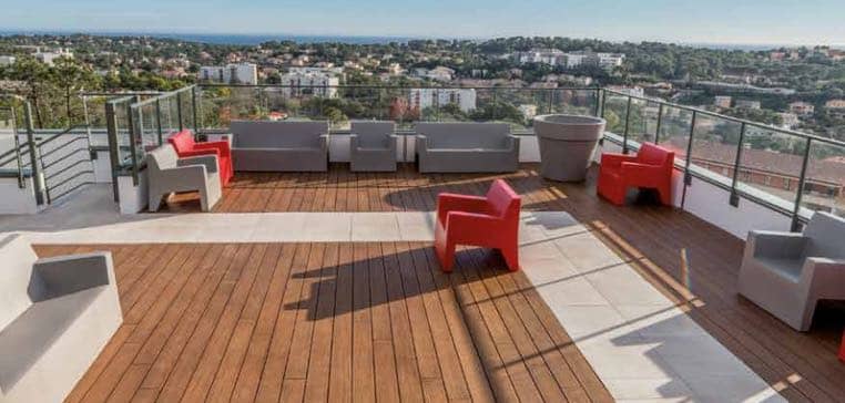 Deck de Bambú en México