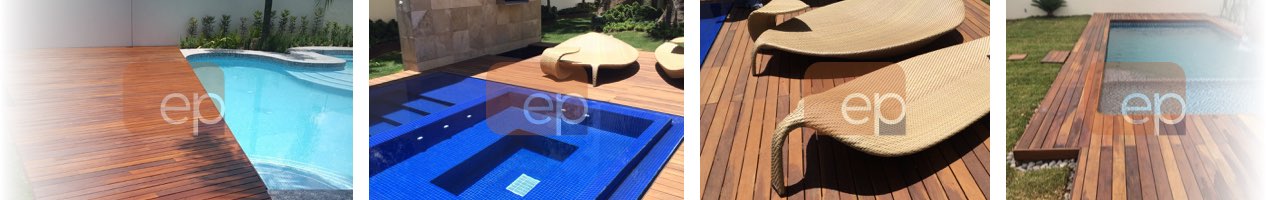Galería fotográfica de proyectos de decks para albercas y piscinas