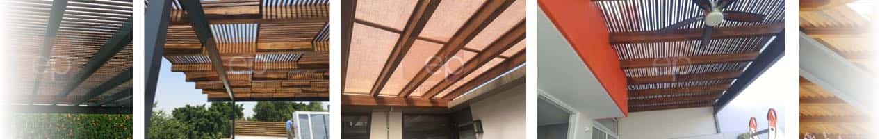 Fotografías de pérgolas de madera